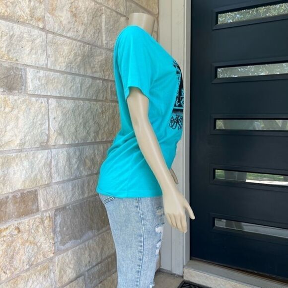 Women's Thunderbird/Free Spirit/Aztec Western Graphic Tee Size‎ Medium - Picture 4 of 10